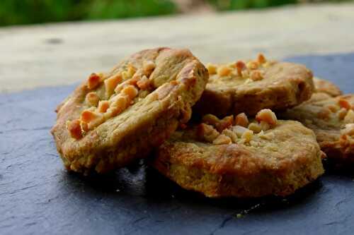 Sablés au pesto illico presto pour l’apéro