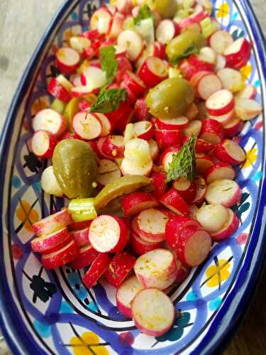 Salade de radis tunisienne