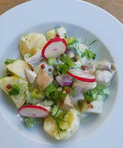 Salade pommes de terre harengs