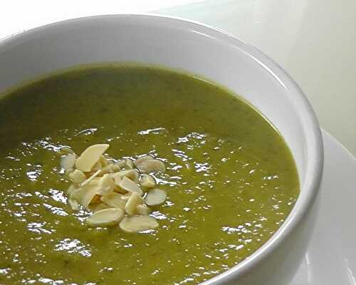 Soupe de fanes de navets