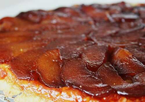 Tarte aux poires et caramel au beurre salé