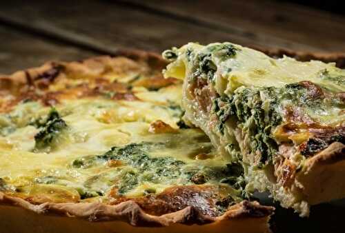 Tarte aveyronnaise au fromage, aux épinards et brocolis