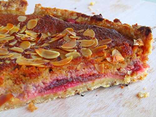 Tarte figues poires amandine