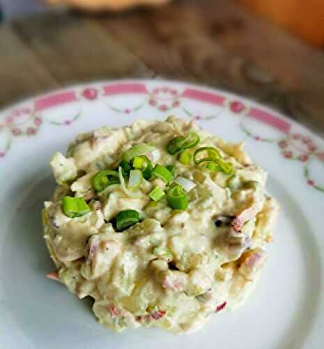 Mon ensaladilla au poulpe (salade espagnole)