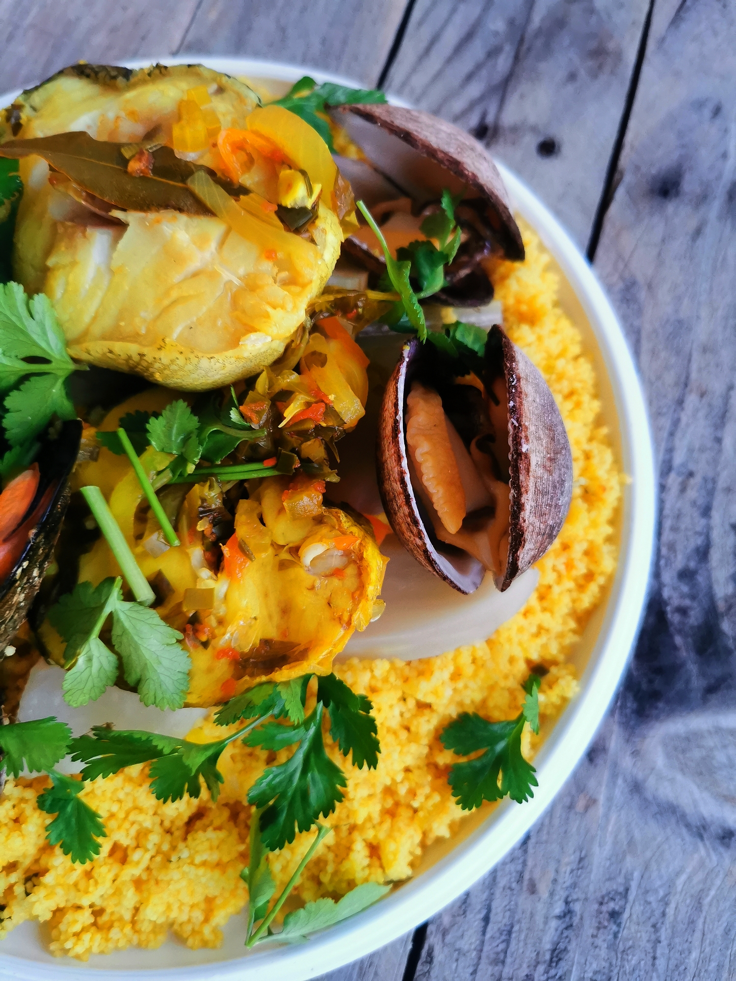 Couscous sicilien (aux poissons et fruits de mer)