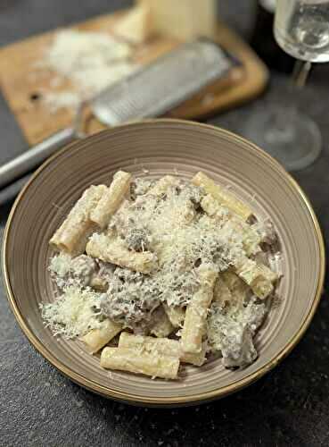 Pasta alla norcina, une spécialité de l’Ombrie {Italie}