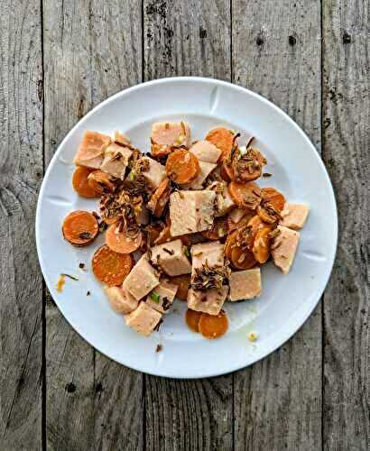 Comme de la panisse ou du tofu … de lentilles corail