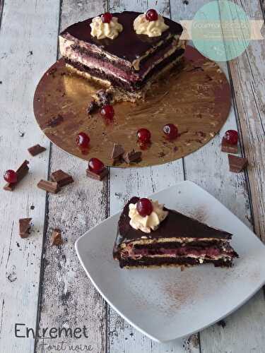 #2 Entremet forêt noire