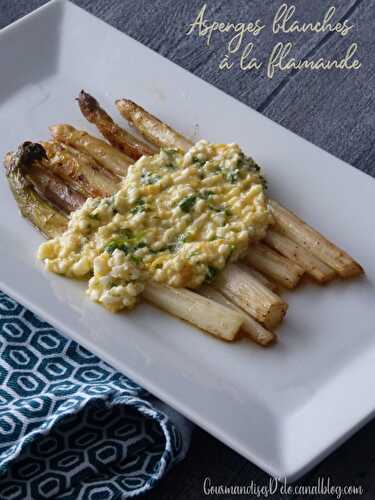 Asperges blanches à la flamande