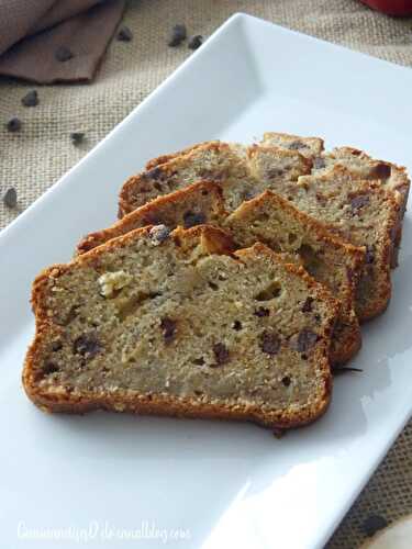 Banana bread aux pépites de chocolat