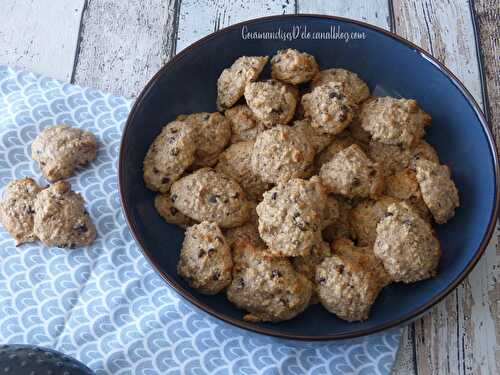 Biscuits moelleux aux flocons d'avoine et noisettes