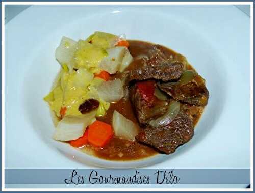 Boeuf braisé, sauce aïoli et légumes au bouillon - Gourmandises D'élo