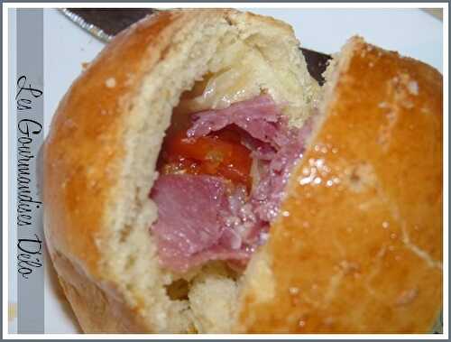 Buns farcis à l'italienne