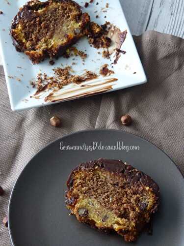 Cake chocolat orange et noisette