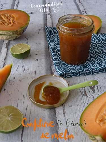 Confiture {à l'écorce} de melon