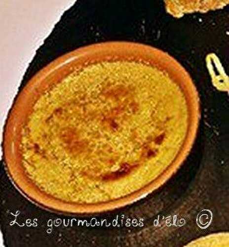 Crème brulée au foie gras