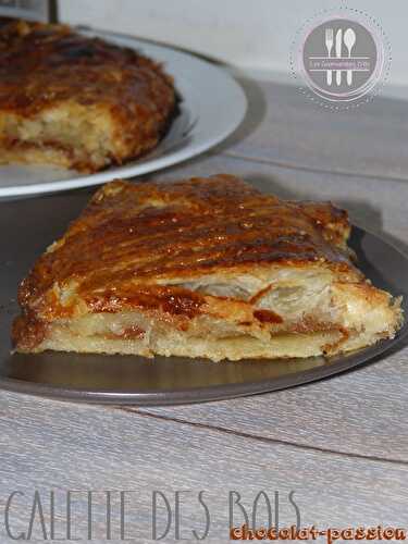 Galette des rois chocolat-passion