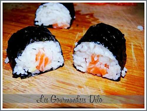 Makis maison au saumon