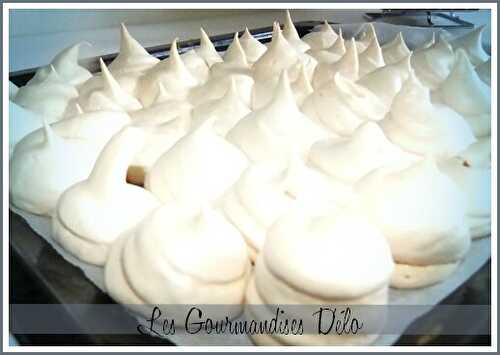 Meringues Française maison