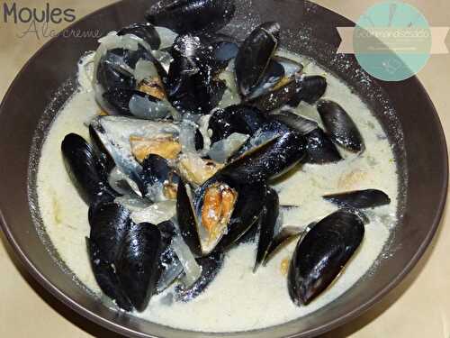 Moules à la crème