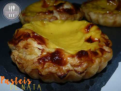 Pastéis De Nata ou petit flan portugais