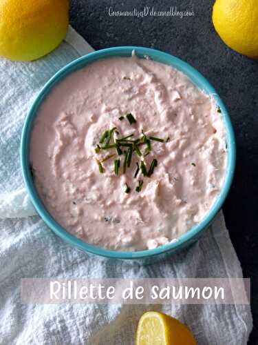 Rillette de saumon