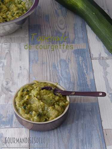 Tapenade de courgettes