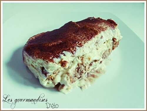 Tiramisu au chocolat