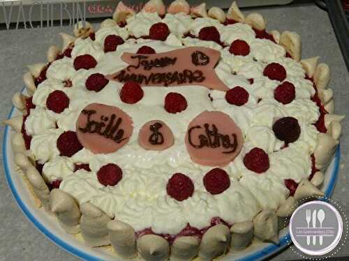 Vacherin aux fruits rouge