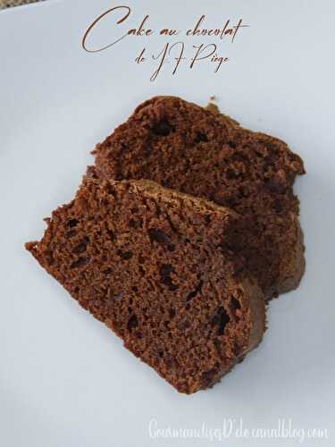 Cake au chocolat de J.F Piège - Gourmandises D'élo