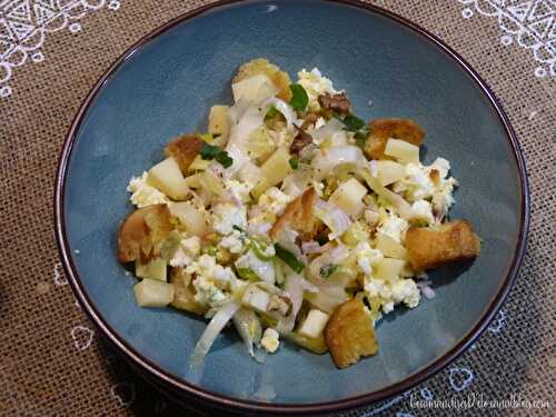 Salade d'endives et œufs durs - Gourmandises D'élo