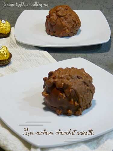 Rochers chocolat noisette