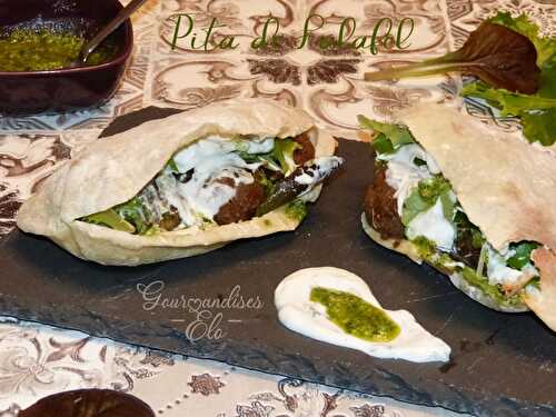 Pita de falafel