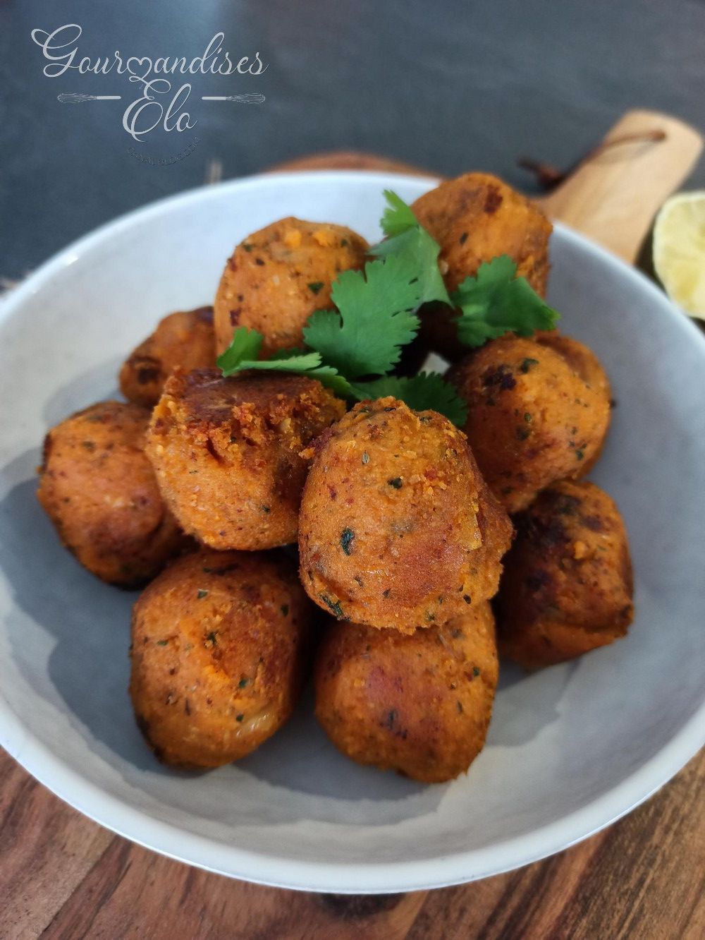 Boulettes de lentilles corail