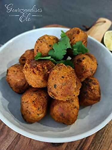 Boulettes de lentilles corail