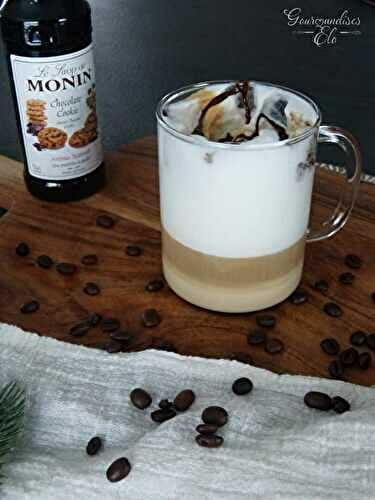 Latte macchiato au cookie