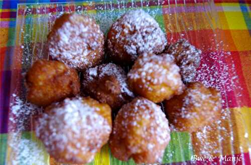 Beignets de Mardi Gras comme aux Antilles