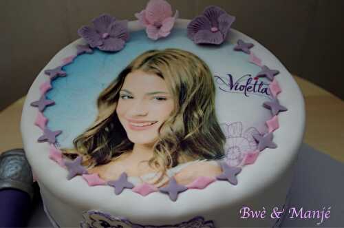 Gâteau Violetta (Cake Design)