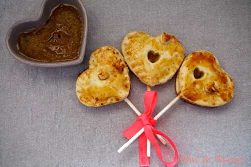 Pie pops passion (cadeau comestible de saint-valentin)