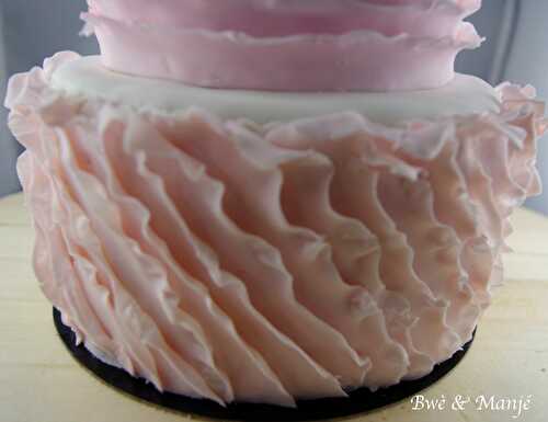Ruffle cake – Gâteau froufrou