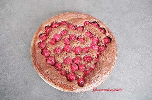 Tarte choco-bigarreaux