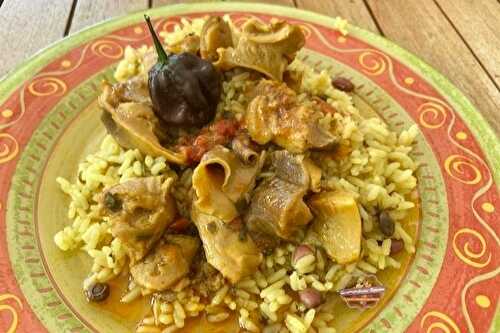 Fricassée de lambi (cuisine créole) - Gourmandises Épicées