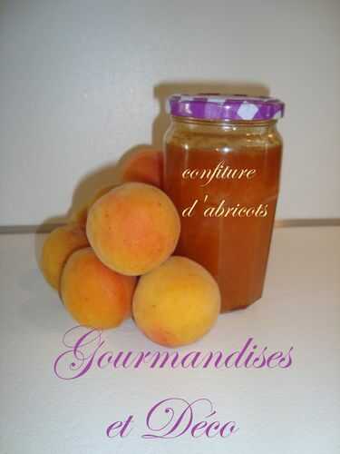 Confiture d'abricots