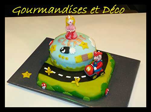 Gâteau Mario Kart