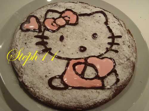Hello Kitty au chocolat -  Gourmandises et Déco... De Stéph 