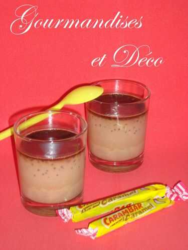 Petits pots au Carambar