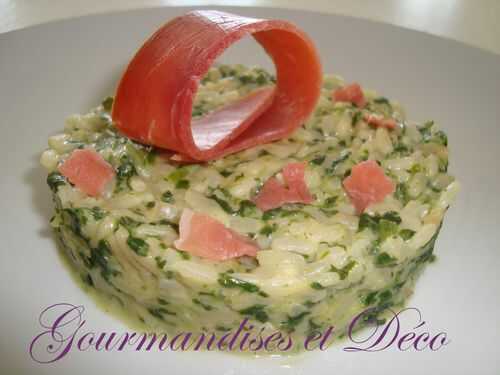 Risotto aux épinards