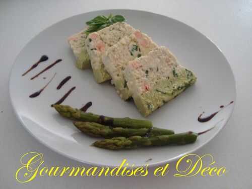 Terrine de poissons aux asperges