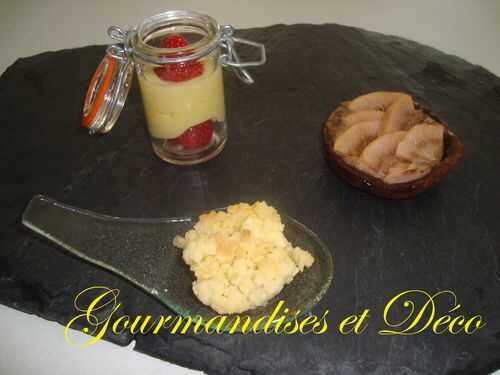 Trio de gourmandises