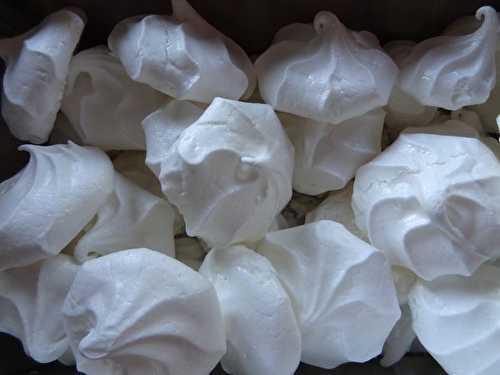 Meringues sans œufs